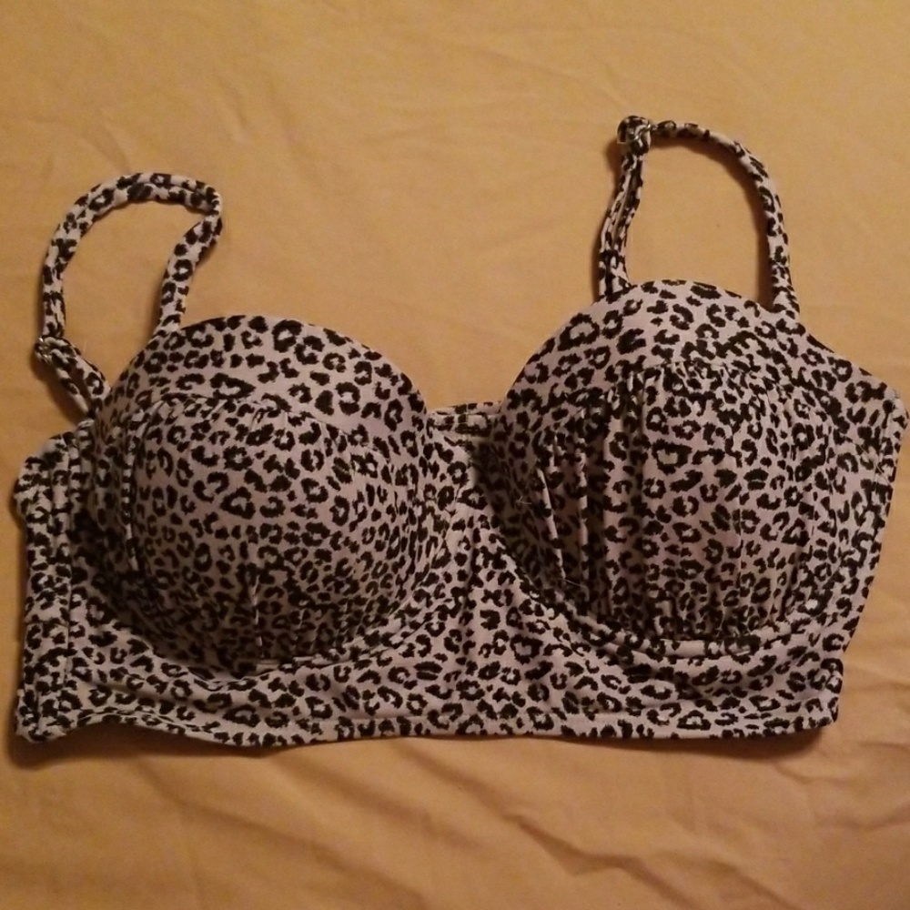 Cheetah Bikini Top
